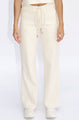 Wide Leg Lounge Pants Cream